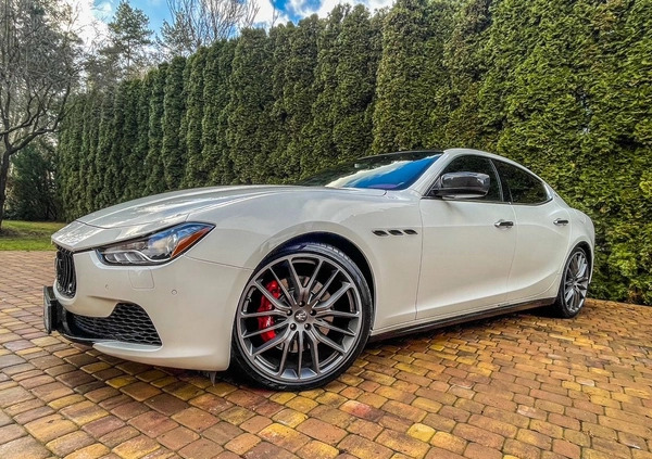 Maserati Ghibli cena 119999 przebieg: 63000, rok produkcji 2014 z Żagań małe 781